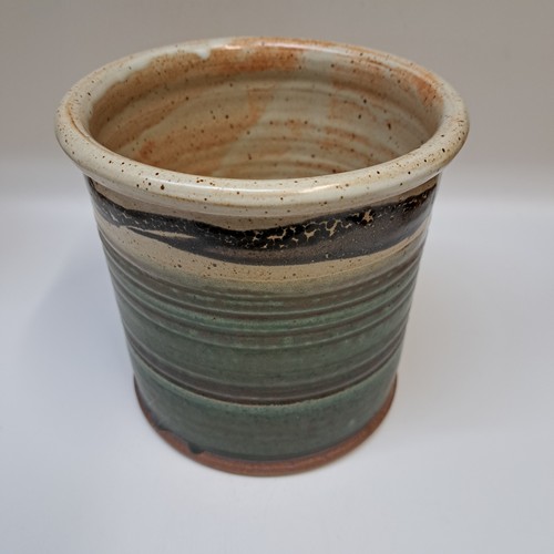 Click to view detail for #251248 Utensil Caddy Green/Tan $22